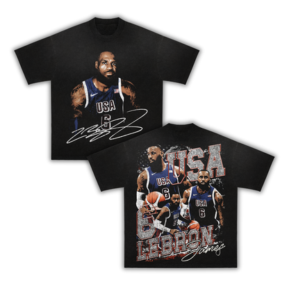 "King James" Team USA T-Shirt (DS)