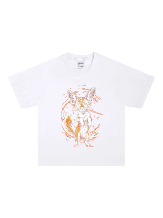 Adorable Fennec Fox Graphic T-Shirt