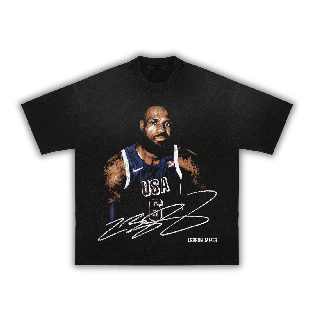 "King James" Team USA T-Shirt (DS)