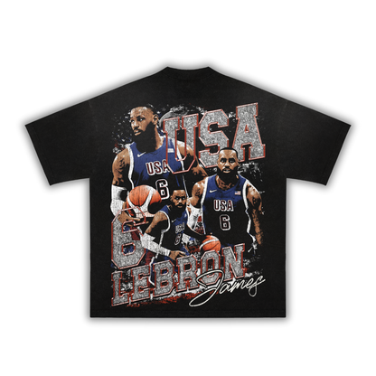 "King James" Team USA T-Shirt (DS)