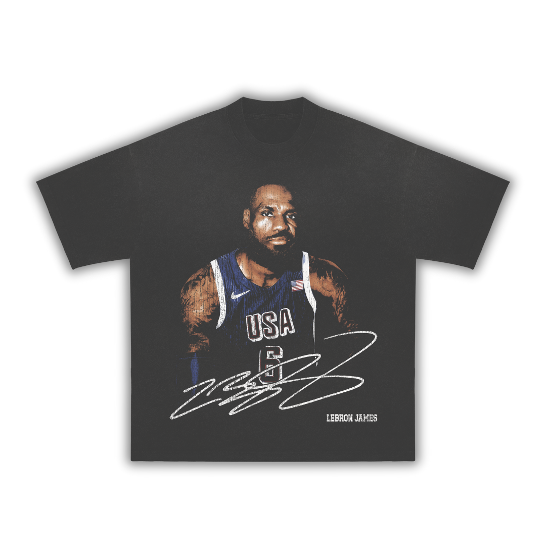 "King James" Team USA T-Shirt (DS)