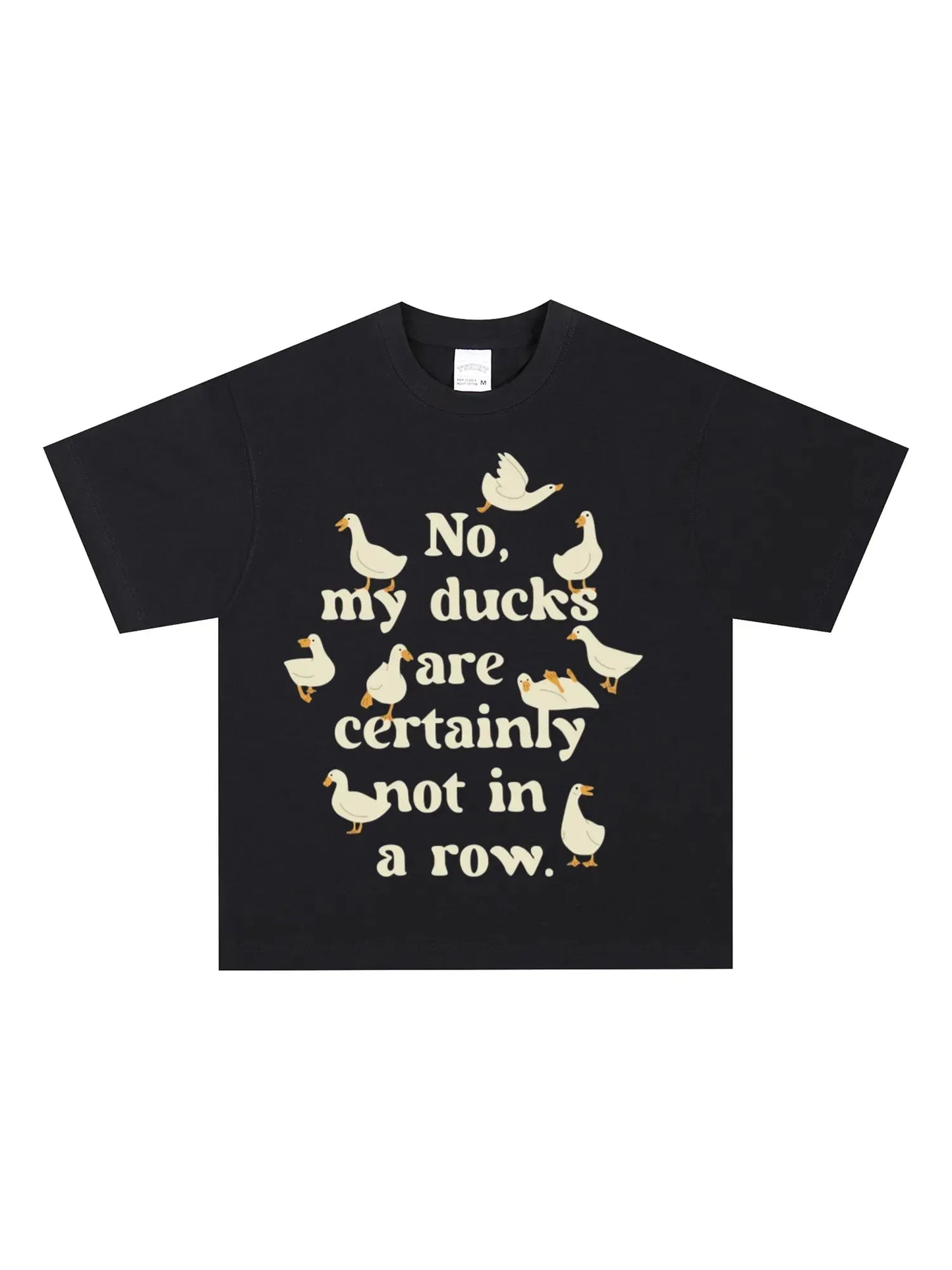 No, My Ducks Are Certainly Not In A Row T Shirt - GraphThread