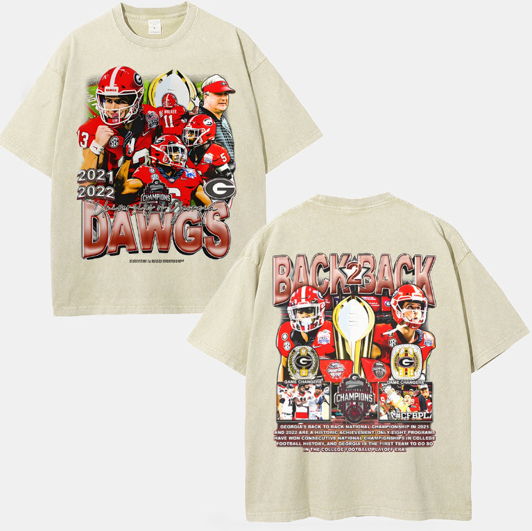 2021 2022 NATIONAL CHAMPS - GEORGIA TEE - [DS]