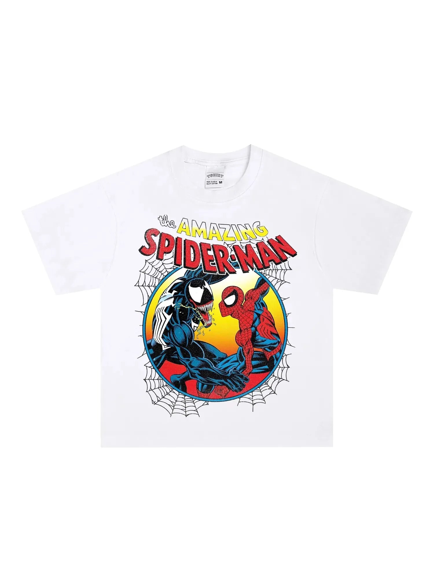 Spiderman Venom Comic Graphic Tee - GraphThread