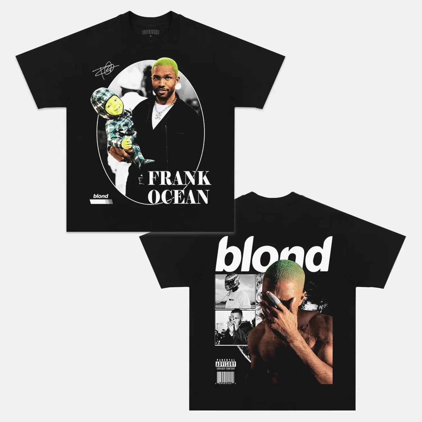 Unisex-Adult Ultra Cotton Washed T-Shirt Graphic  FRANK OCEAN TEE