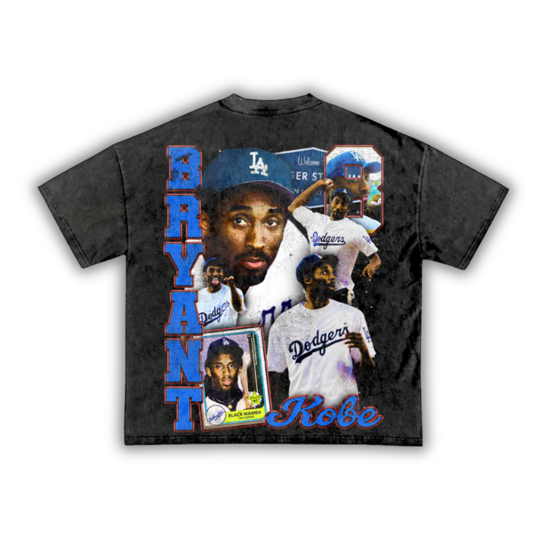 Kobe in LA Big Face Bling T-Shirt