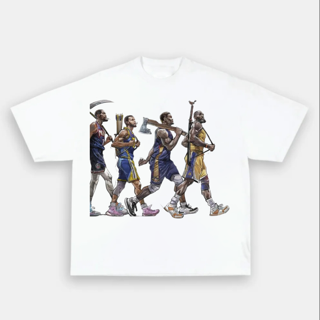 Unisex-Adult Ultra Cotton Washed T-Shirt Graphic NBA 2024 TEE