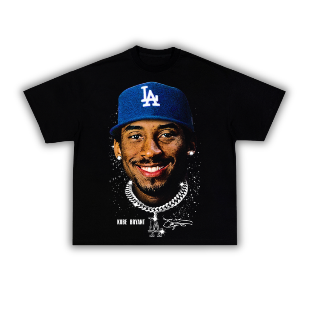 Kobe in LA Big Face Bling T-Shirt