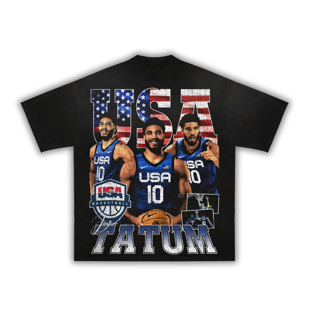 "Tatum" Team USA Big Face T-Shirt (DS)