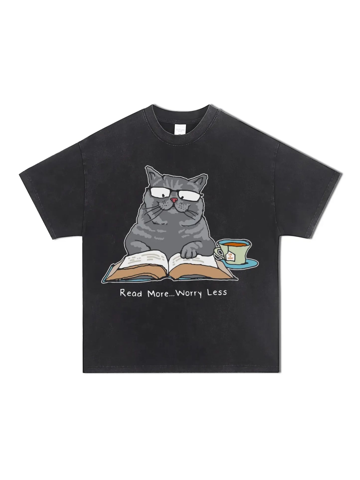 Quirky British Shorthair Tabby Read More Shirt - GraphThread