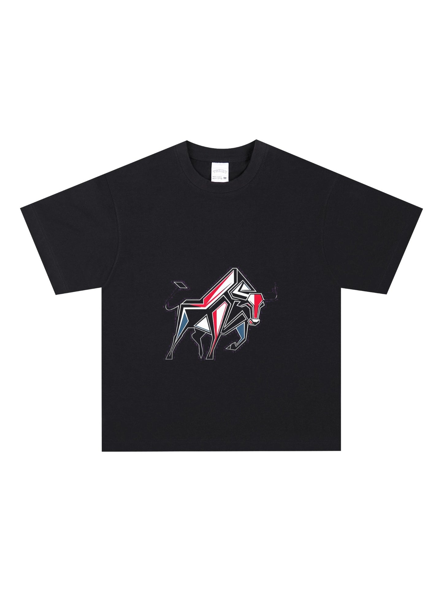 Bull Print T Shirt