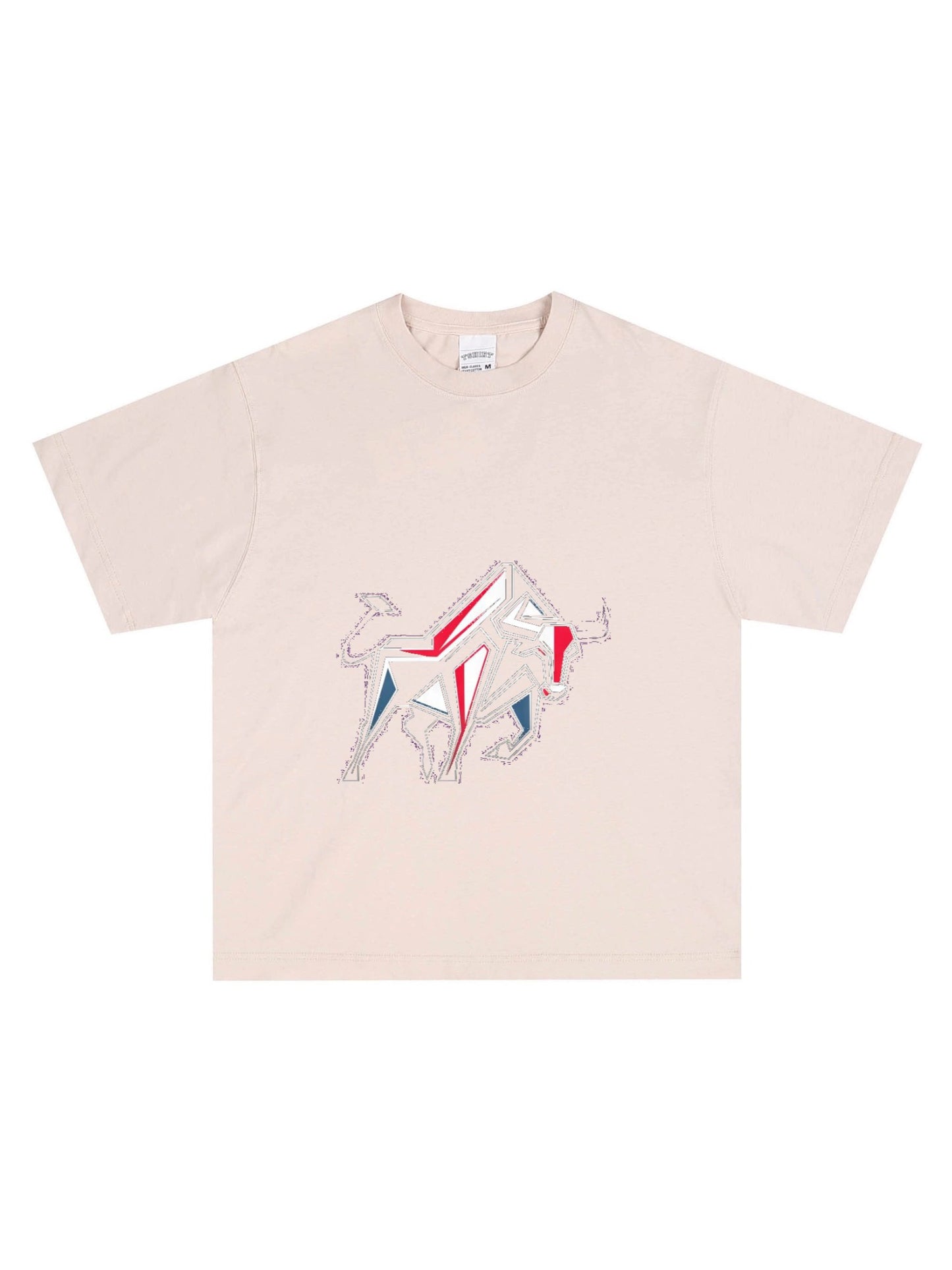 Bull Print T Shirt