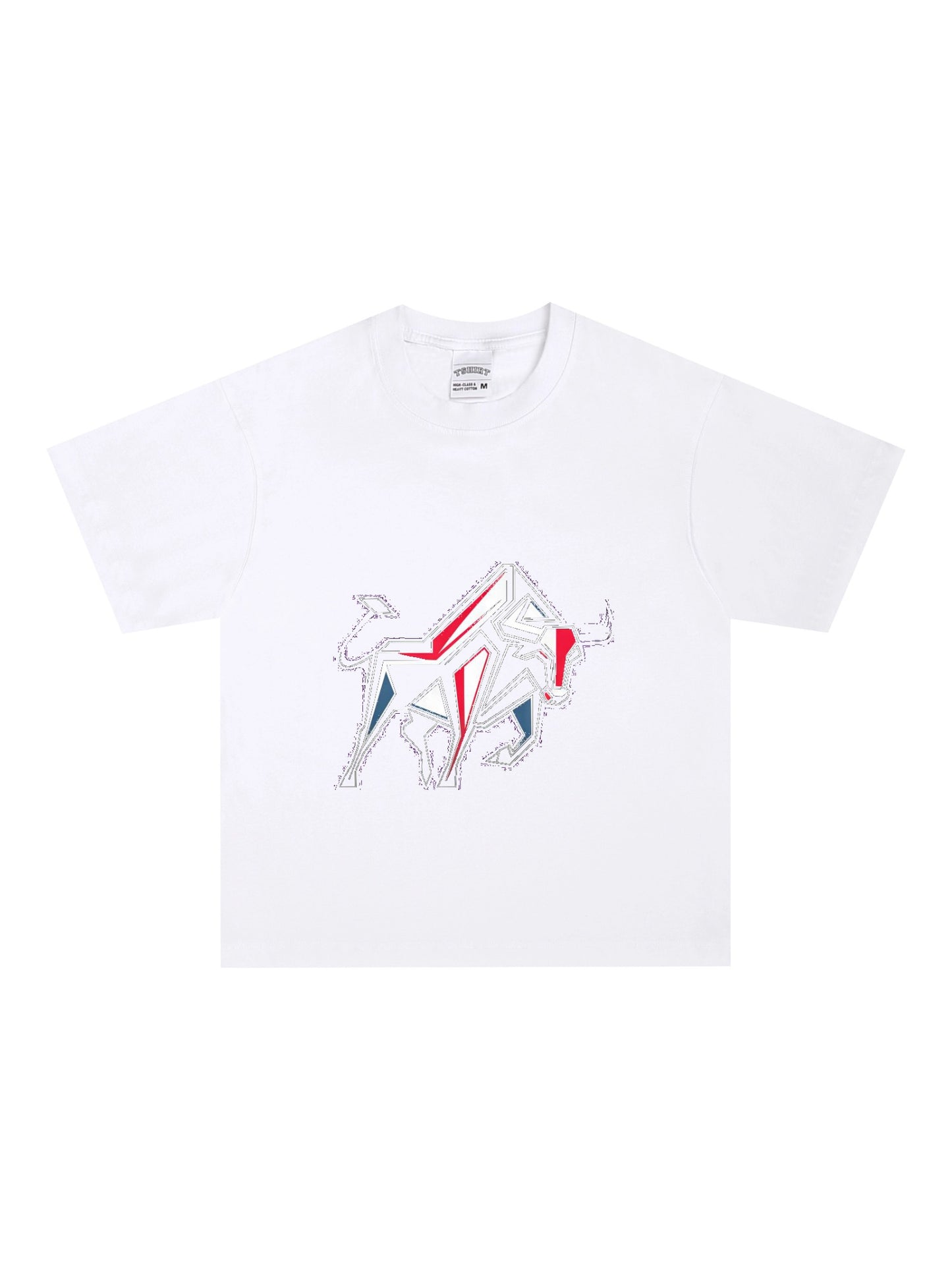 Bull Print T Shirt