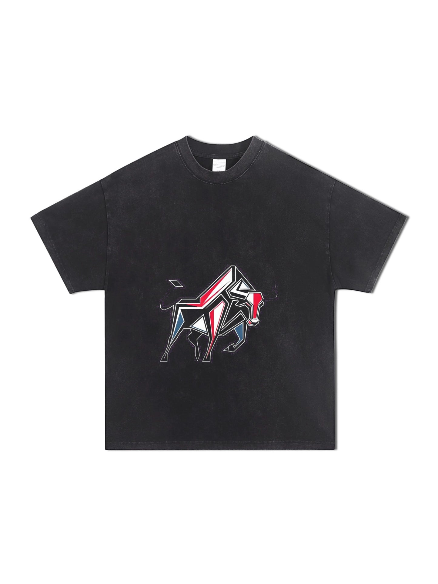 Bull Print T Shirt