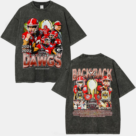 2021 2022 NATIONAL CHAMPS - GEORGIA TEE - [DS]