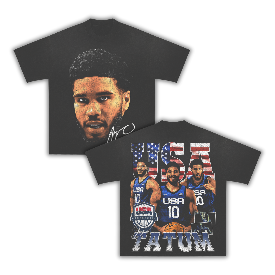 "Tatum" Team USA Big Face T-Shirt (DS)