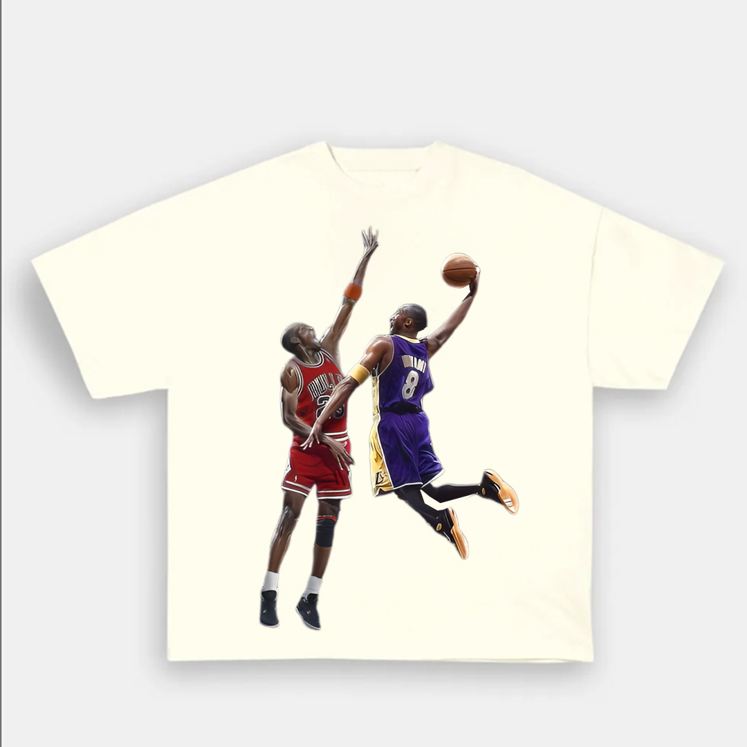 Unisex-Adult Ultra Cotton Washed T-Shirt Graphic KOBE & JORDAN 2024 TEE