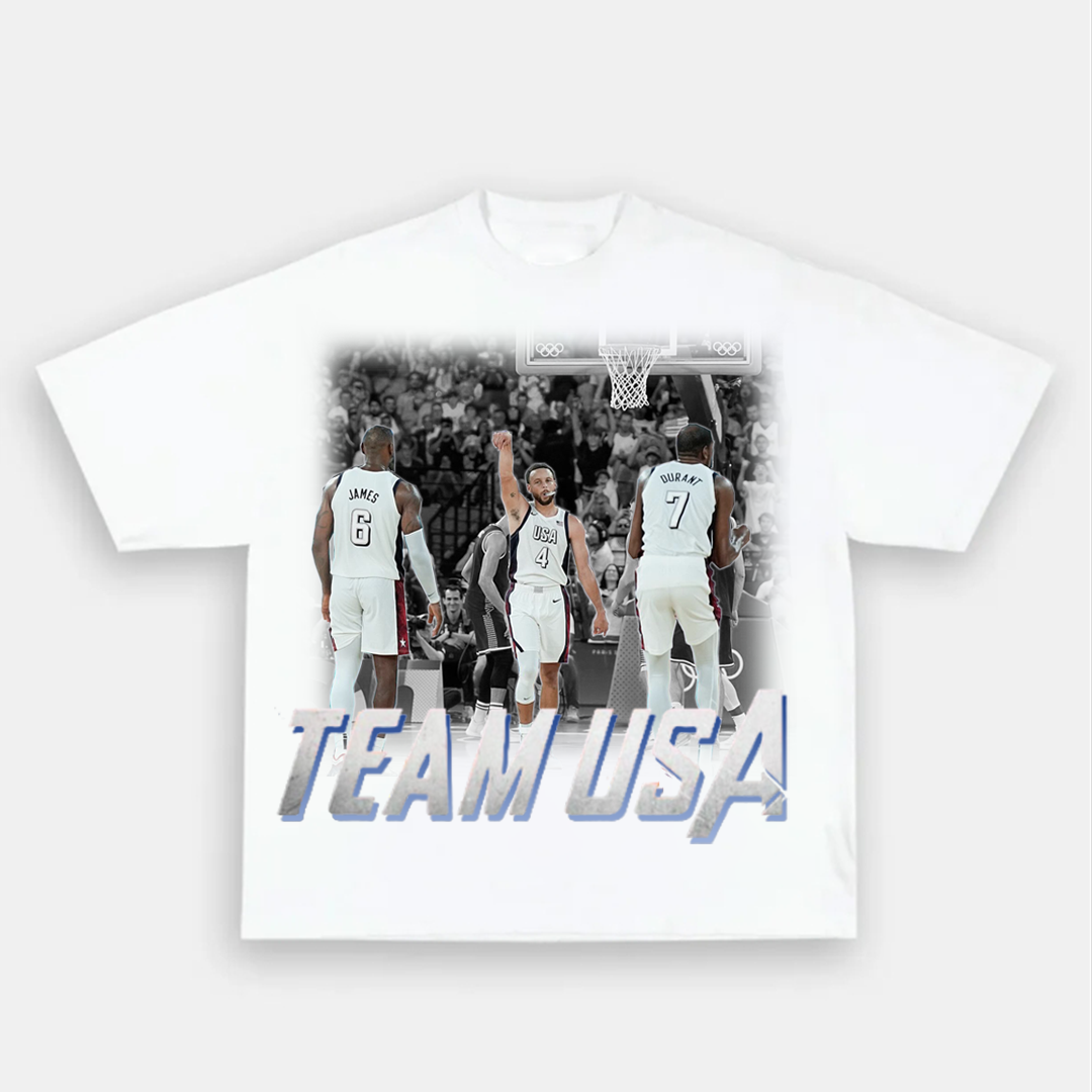 Unisex- USA BASKETBALL 2024 USA TEE