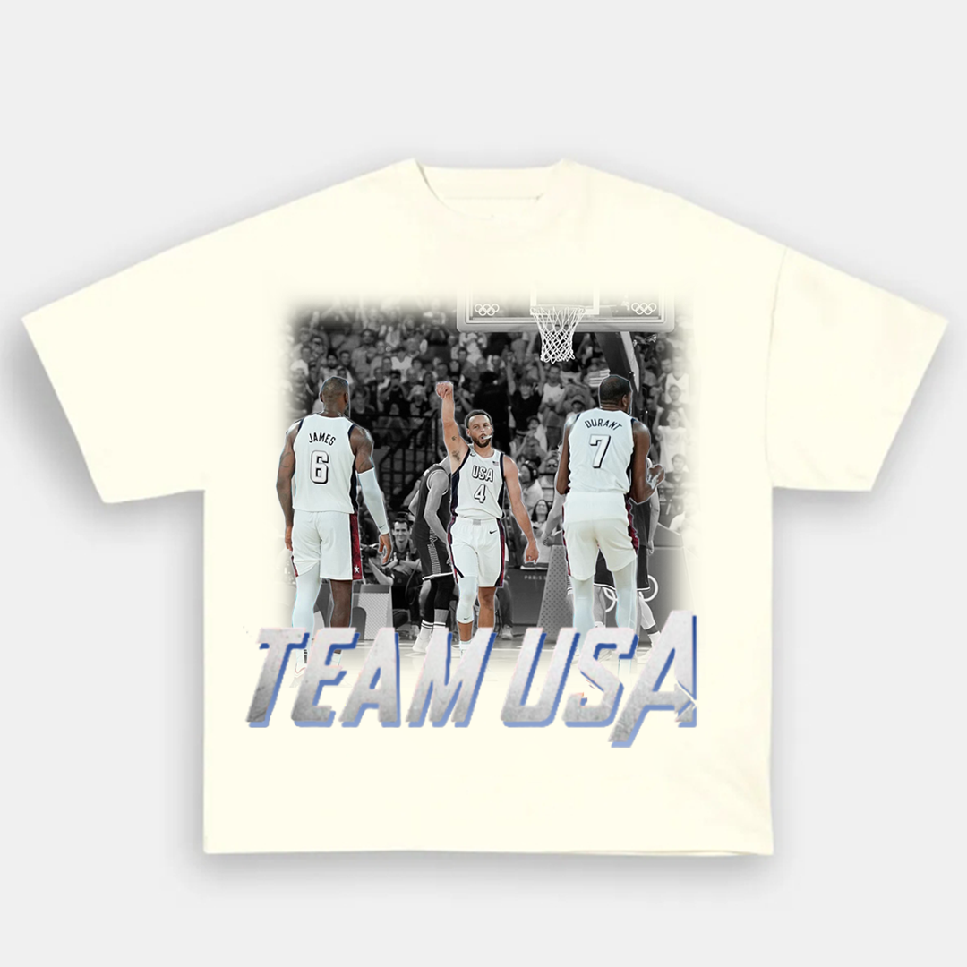 Unisex- USA BASKETBALL 2024 USA TEE