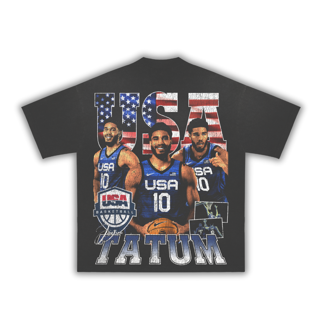 "Tatum" Team USA Big Face T-Shirt (DS)