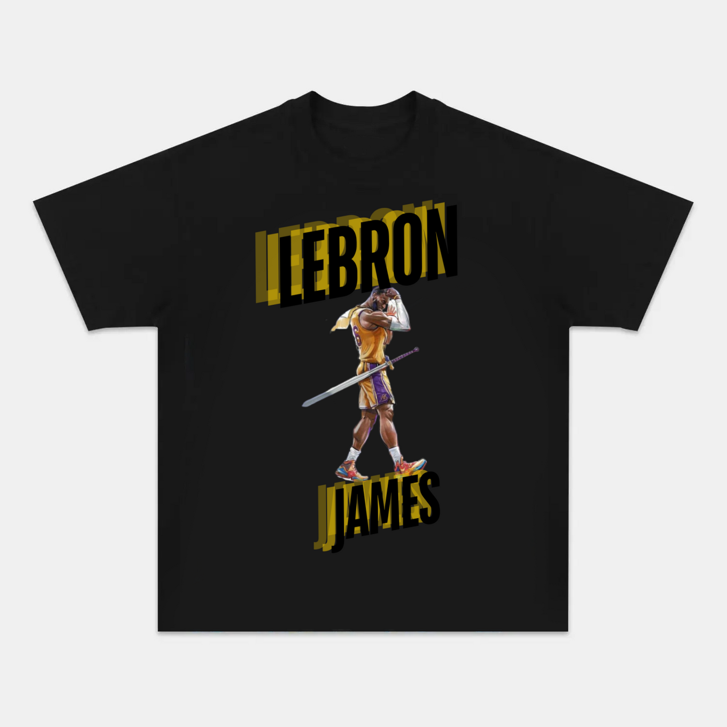 Unisex-Adult Ultra Cotton Washed T-Shirt Graphic ANITTA LeBron James 2024 TEE