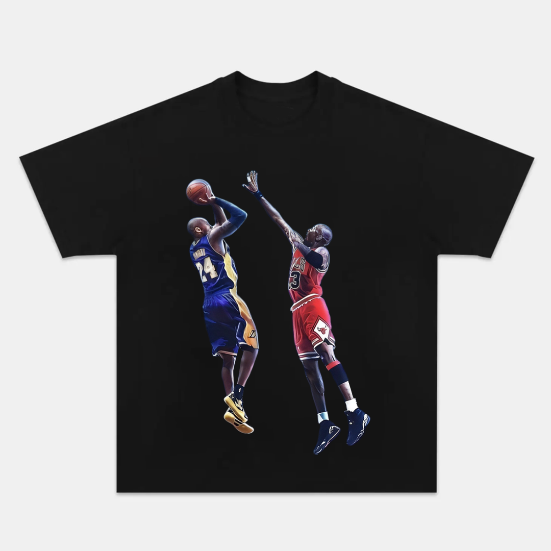 Unisex-Adult Ultra Cotton Washed T-Shirt Graphic KOBE & JORDAN 2024 TEE