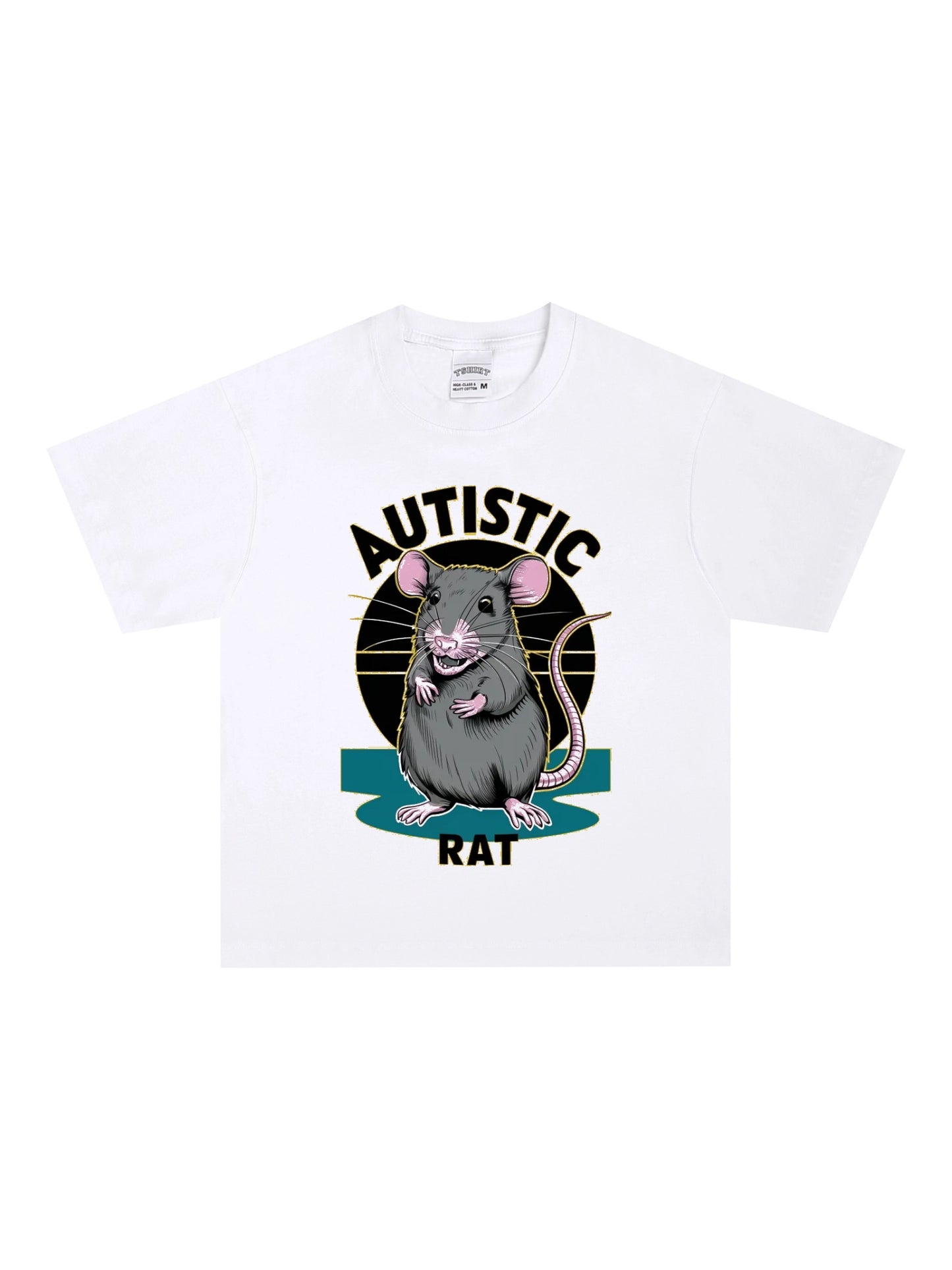 AUTISTIC RAT GRAPHIC TEE