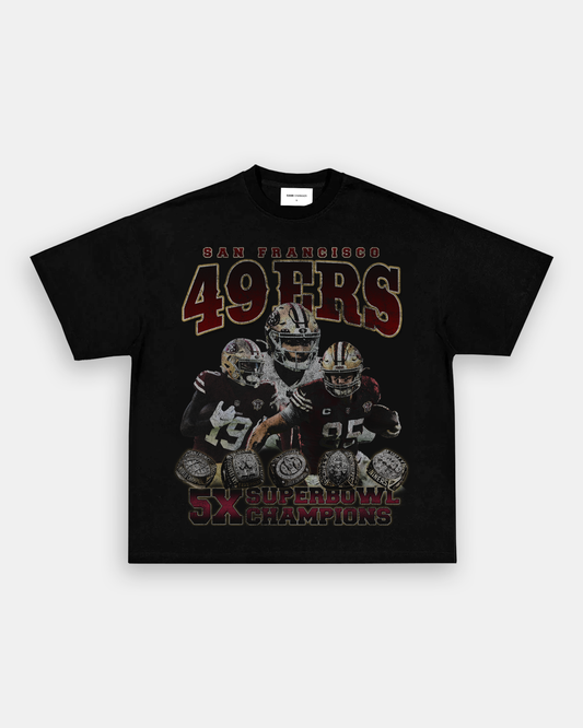 Unisex-Adult Ultra Cotton Washed T-Shirt Graphic 49ERS TEE