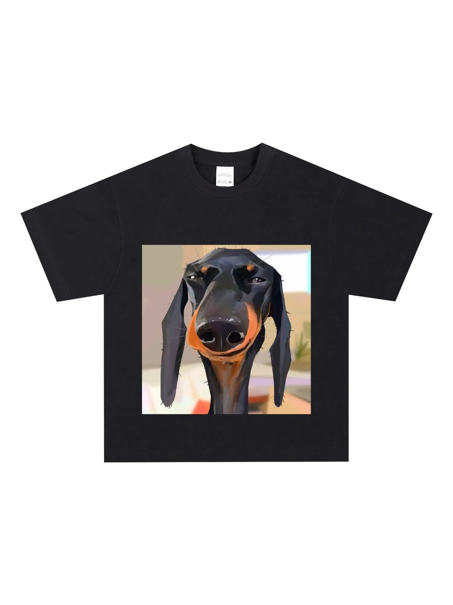 Black And Tan Dog T-Shirt - GraphThread