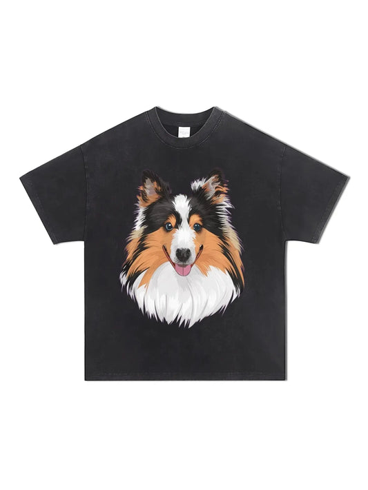 Cute Dog Graphic Shirt - GraphThread