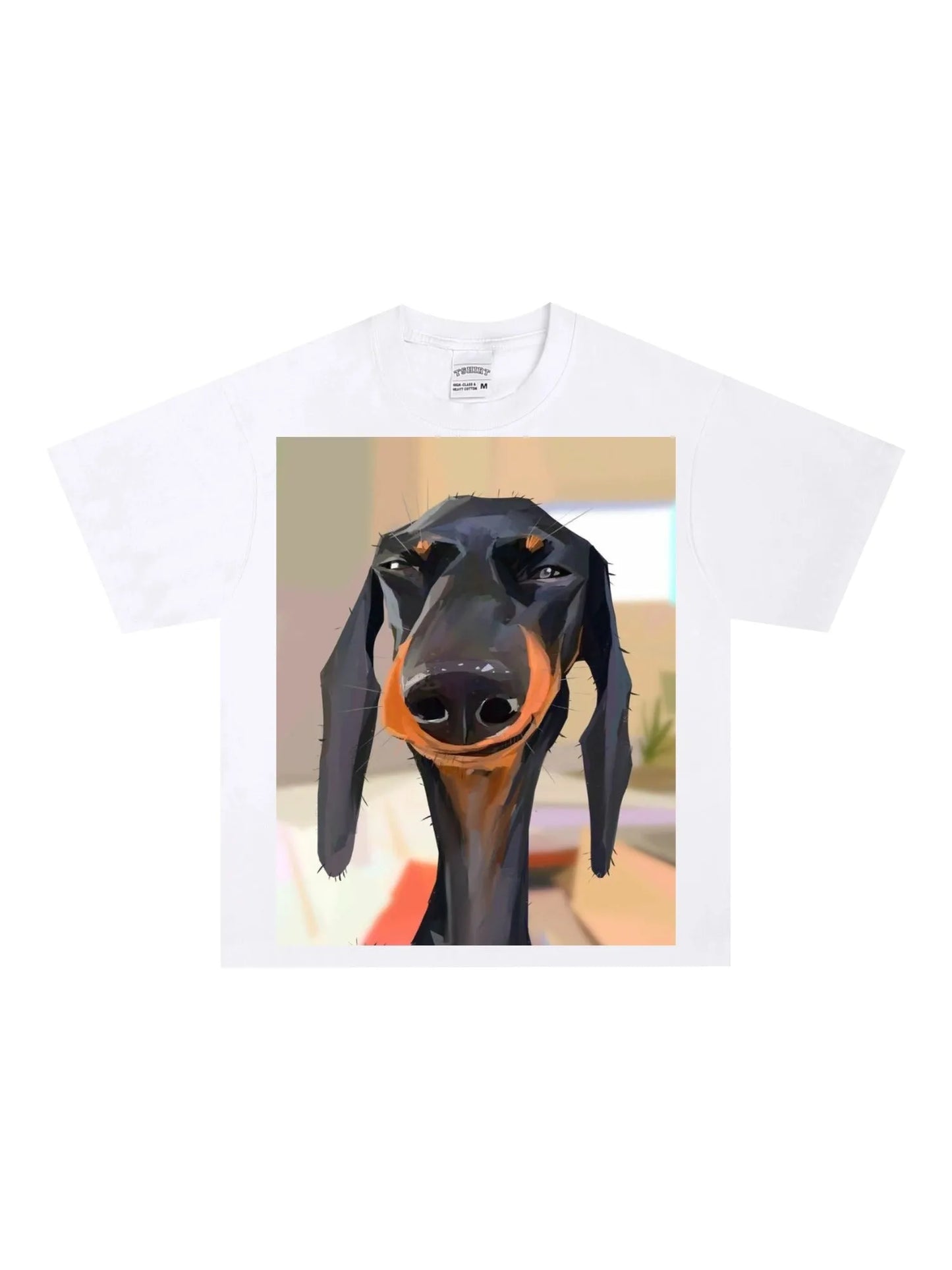 Black And Tan Dog T-Shirt - GraphThread