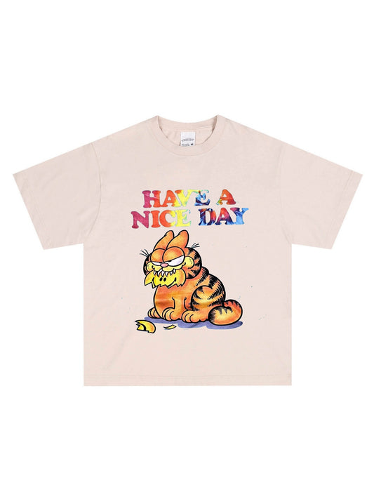 Garfield Classic Have A Nice Day T Shirt