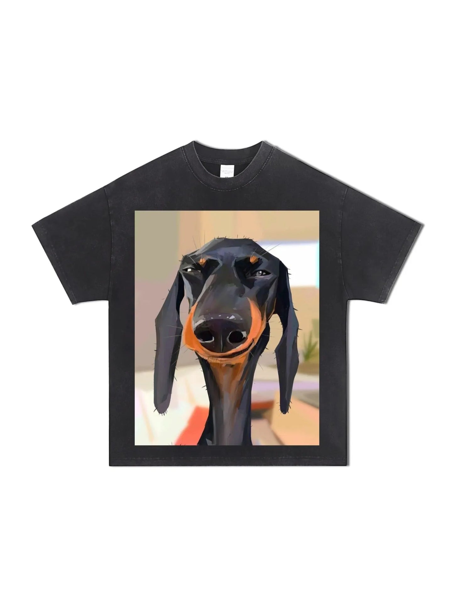 Black And Tan Dog T-Shirt - GraphThread