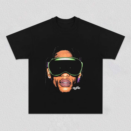 Unisex-Adult Ultra Cotton Washed T-Shirt Graphic  TRAVIS SCOTT TEE