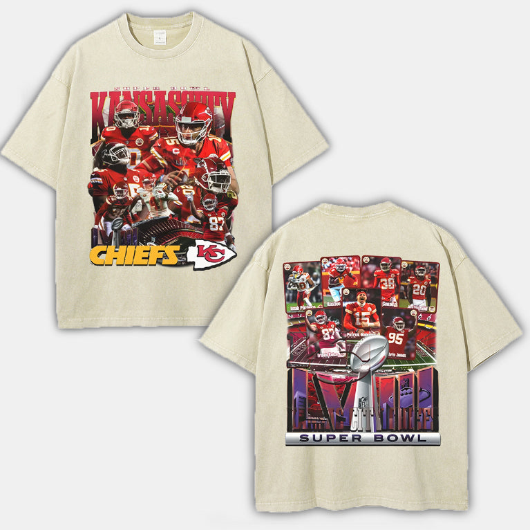 KC CHIEFS - SB LVIII TEE - [DS]