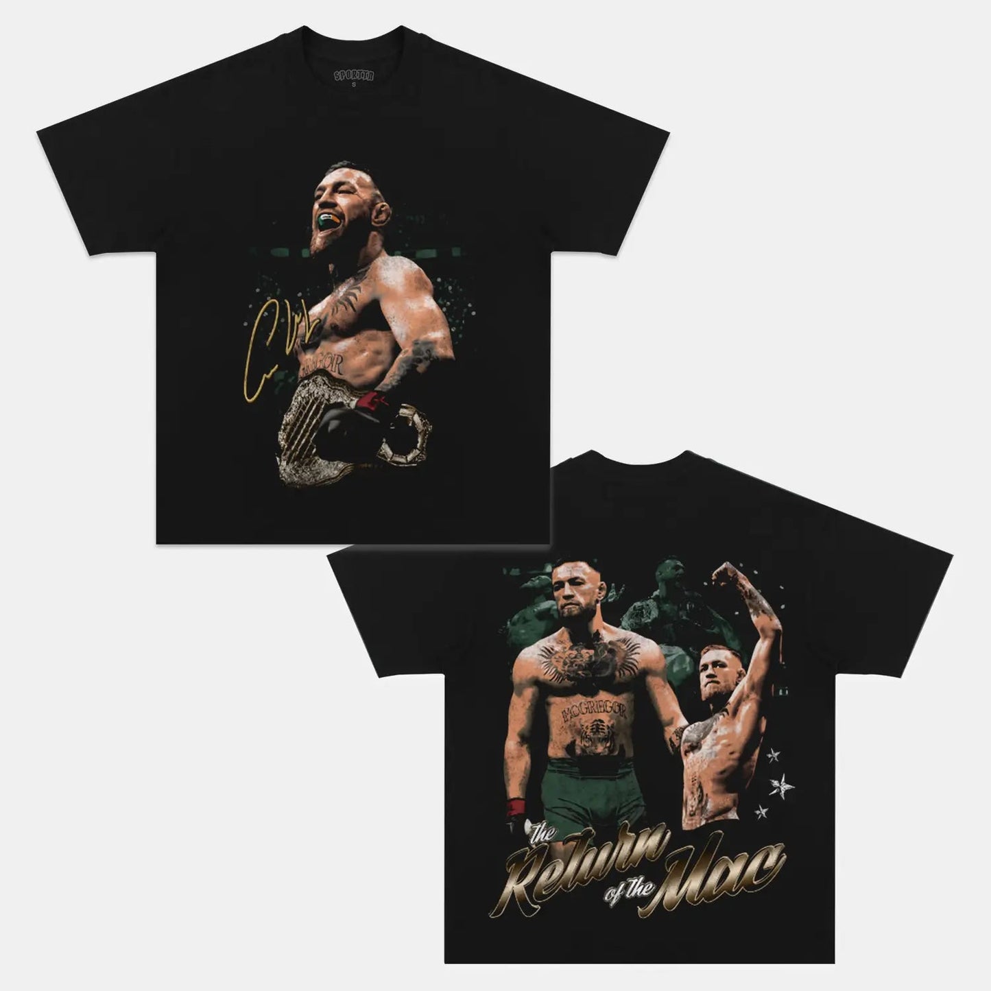 Unisex-Adult Ultra Cotton Washed T-Shirt Graphic  Return of the Mac Conor McGregor TEE