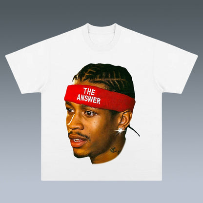 VINTAGE TEE |  THE ANSWER& ALLEN IVERSON& AI