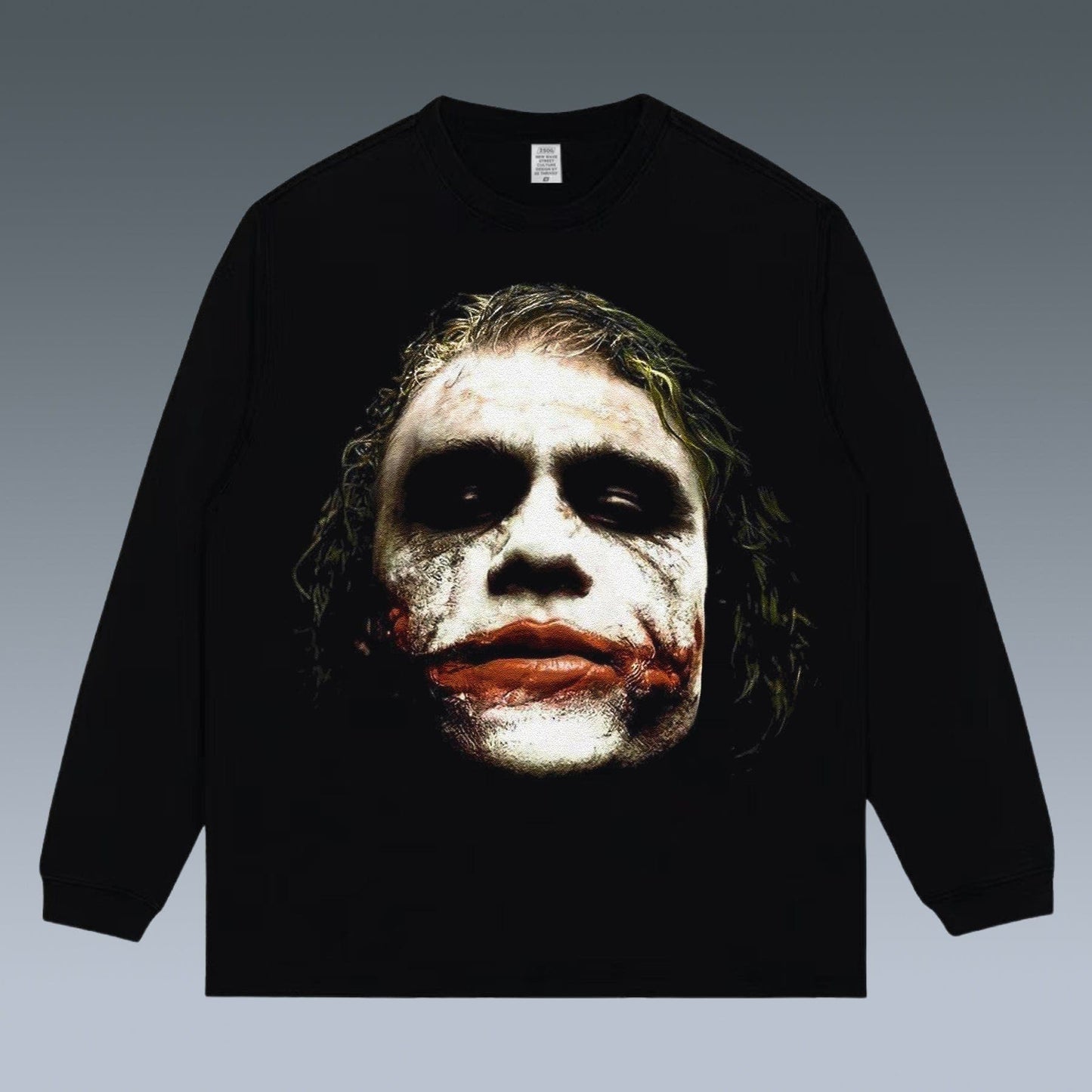 VINTAGE LONG SLEEVE TEE | WHY SO SERIOUS?-JOKER