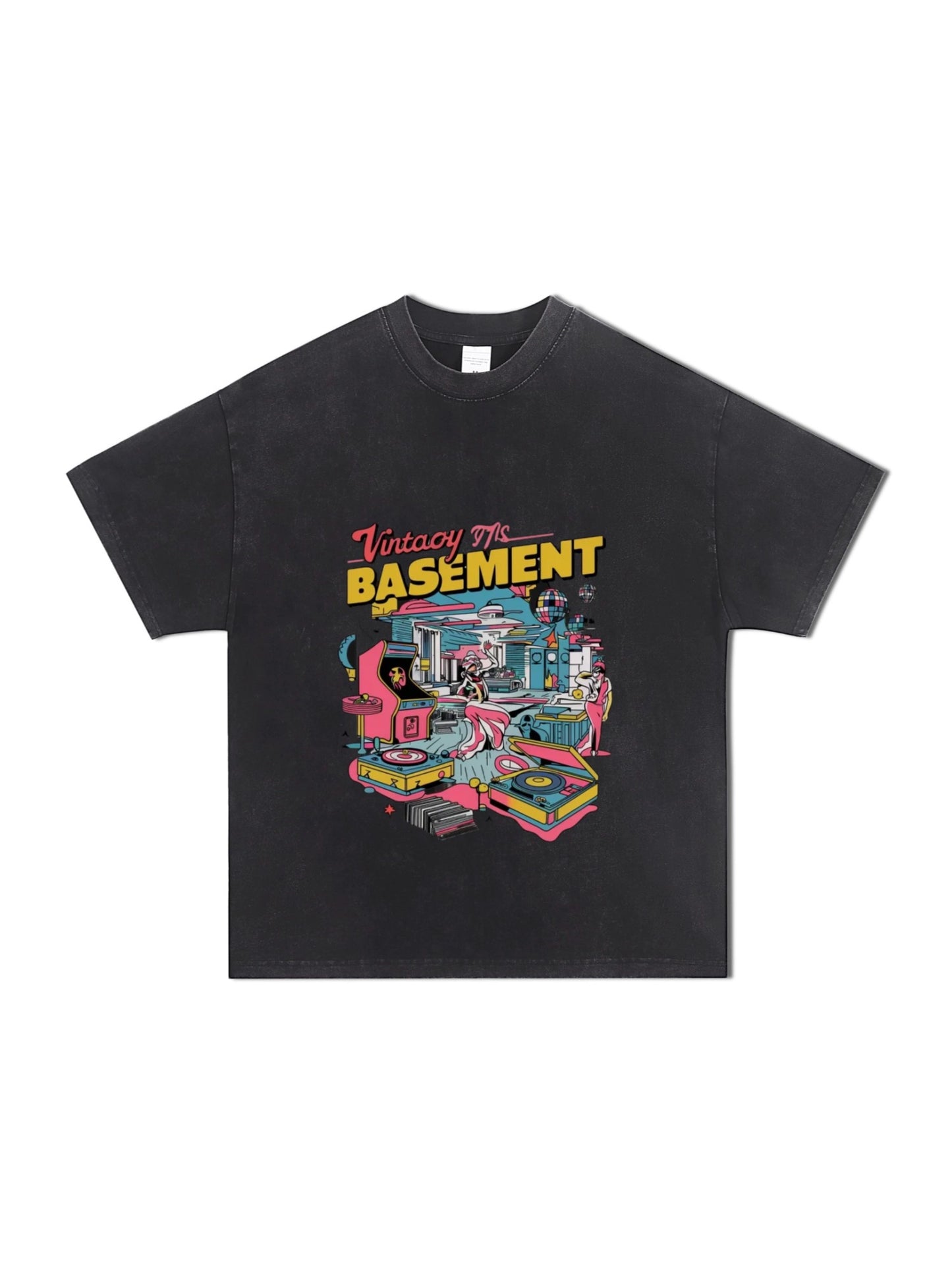 Retro 90s Illustrated Shirt