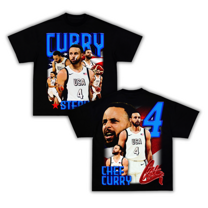 Chef Curry Team USA T-Shirt