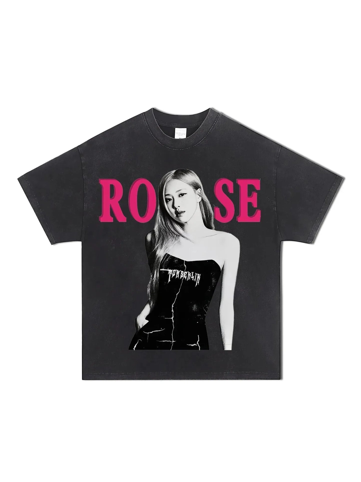 Blackpink Rose T Shirt - GraphThread