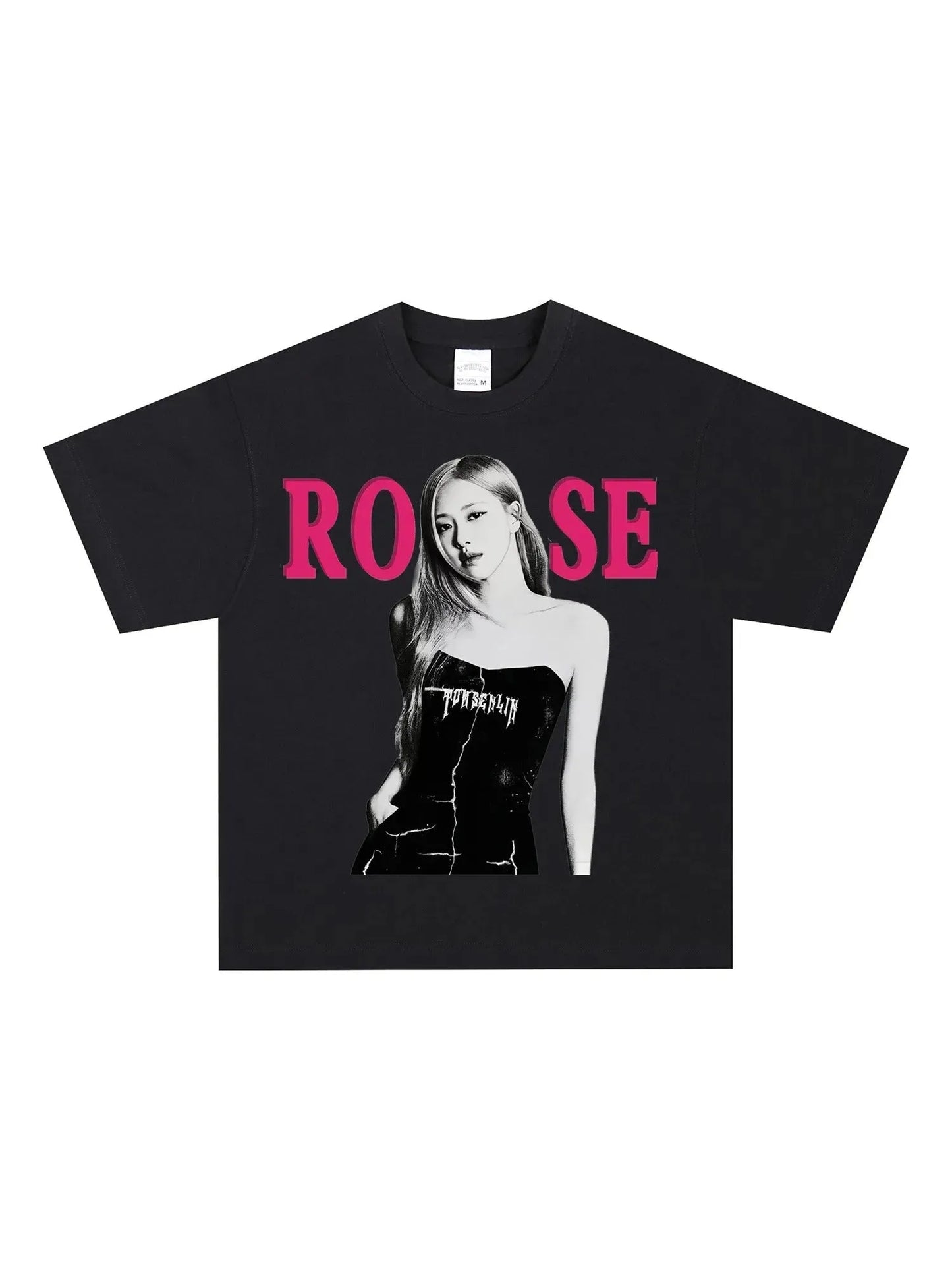 Blackpink Rose T Shirt - GraphThread