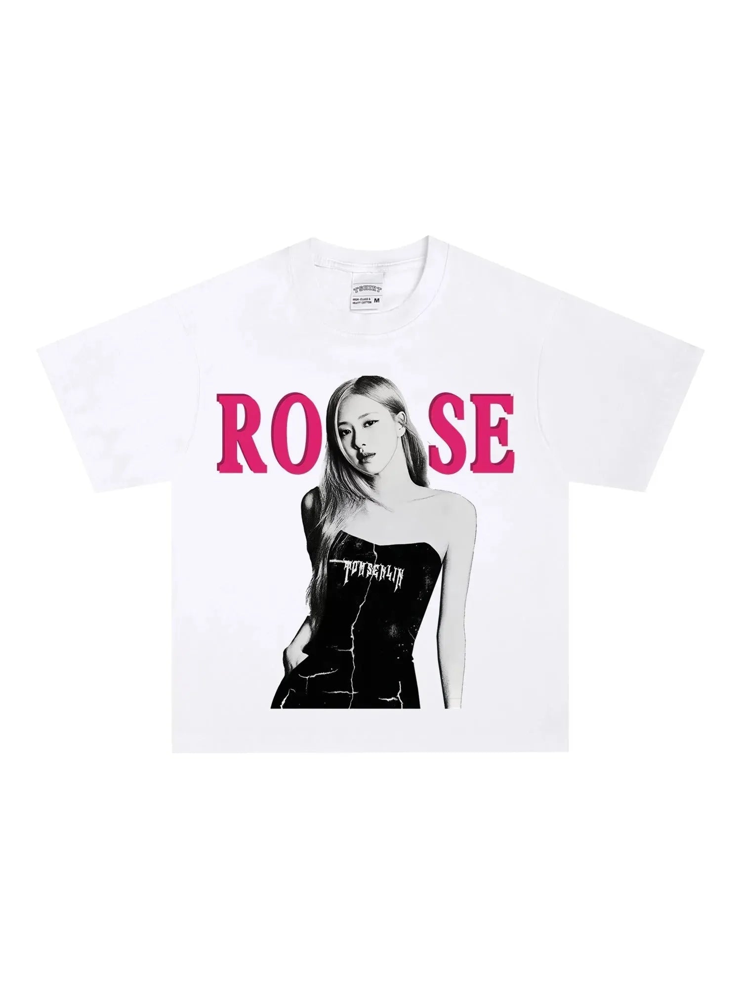 Blackpink Rose T Shirt - GraphThread