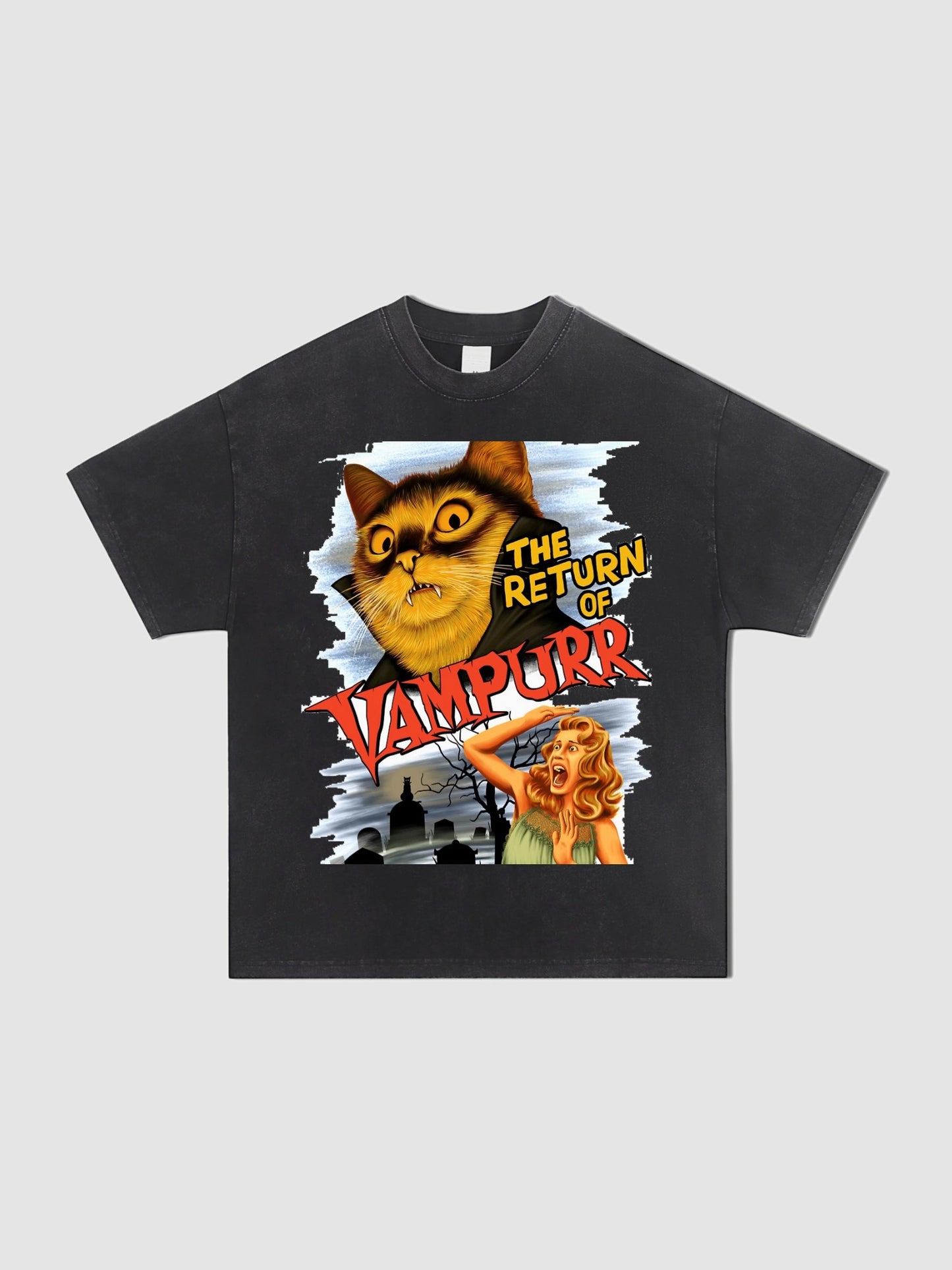 The Return of Vampurr Graphic T Shirt