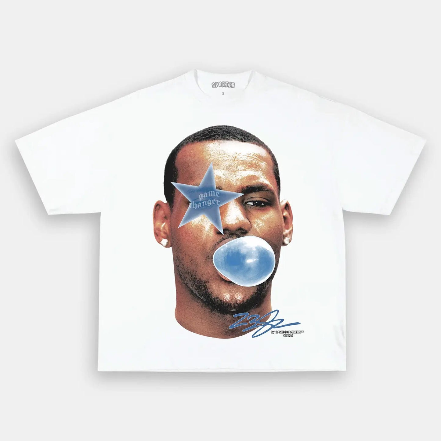 Unisex-Adult Ultra Cotton Washed T-Shirt Graphic  ALLSTAR BRON V2 TEE