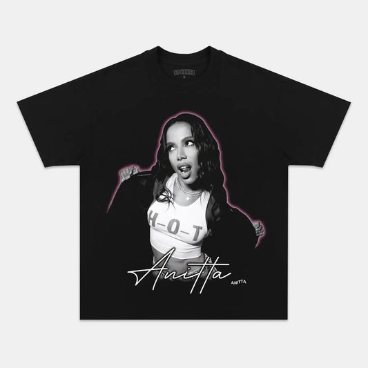 Unisex-Adult Ultra Cotton Washed T-Shirt Graphic ANITTA 2024 TEE