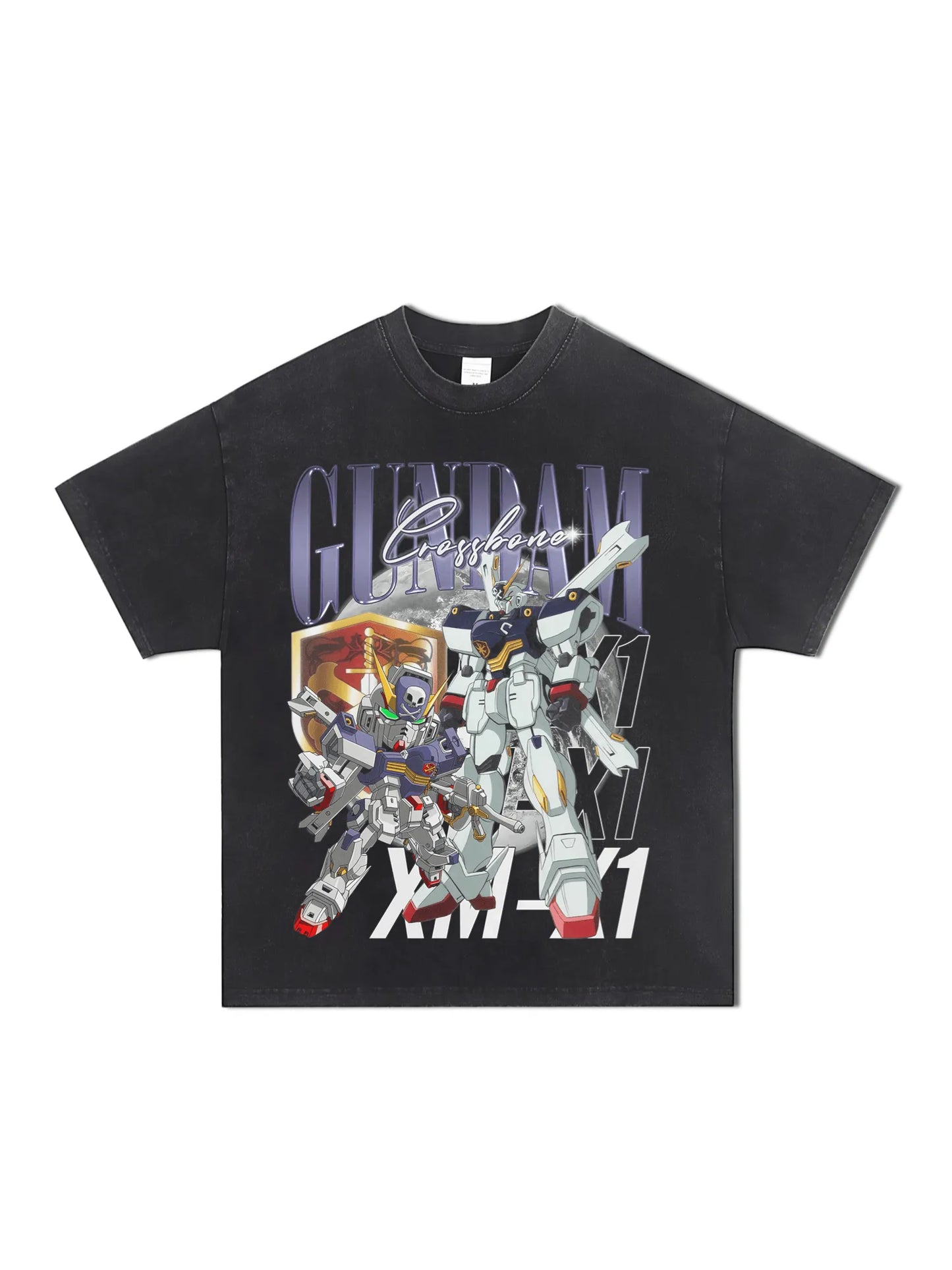 CROSSBONE GUNDAM XM-X1 VINTAGE TEE - GraphThread