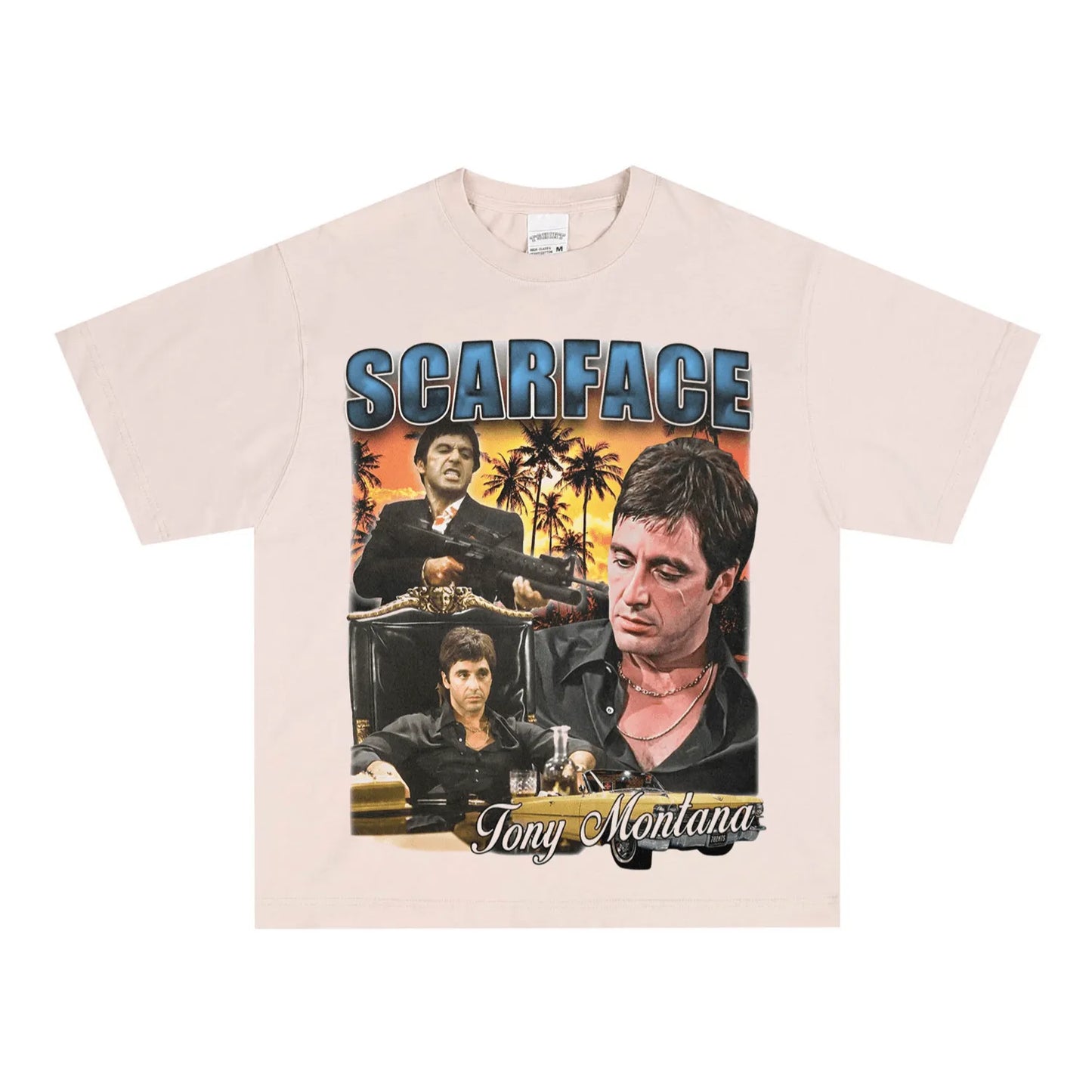 SCARFACE VINTAGE TEE - GraphThread