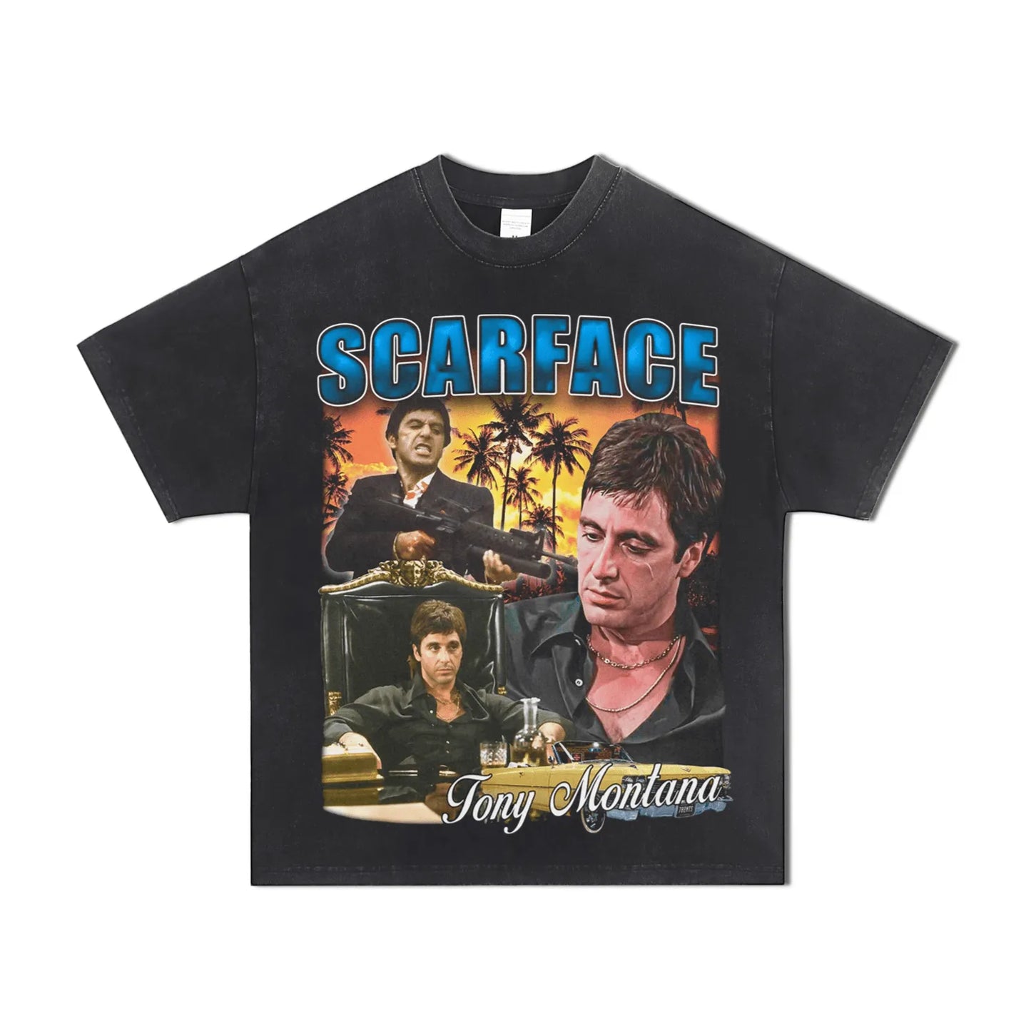 SCARFACE VINTAGE TEE - GraphThread