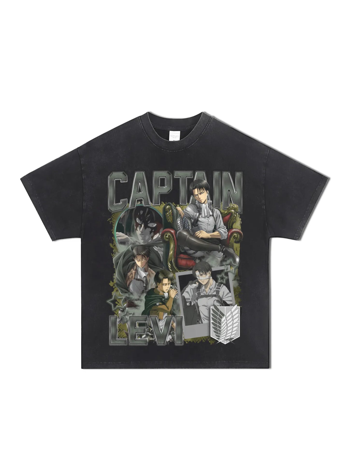 TTACK ON TITAN: CAPTAIN LEVI TEE - GraphThread